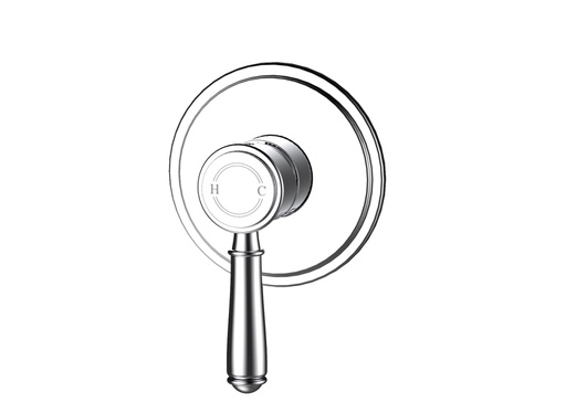 [44271] Clasico Wall Mixer Trim Kits Chrome