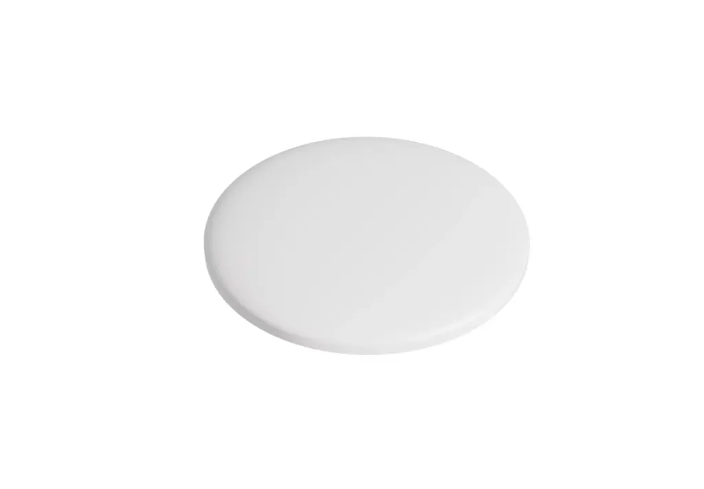 [55533] Diameter:68mm Matte White Solid Surface Basin Pop-Up Waste Cap