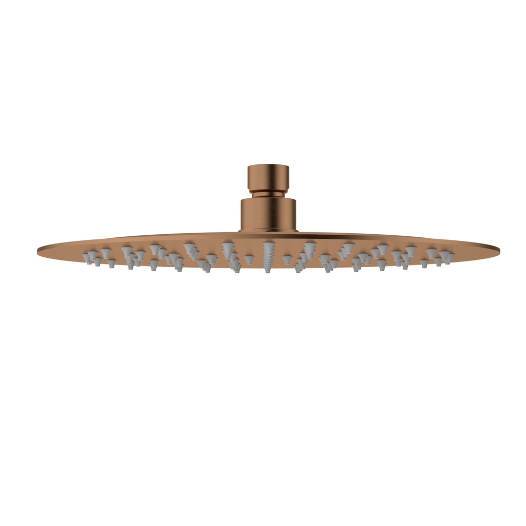 [44695] Dove Round Overhead Shower 250mm,Brushed Copper
