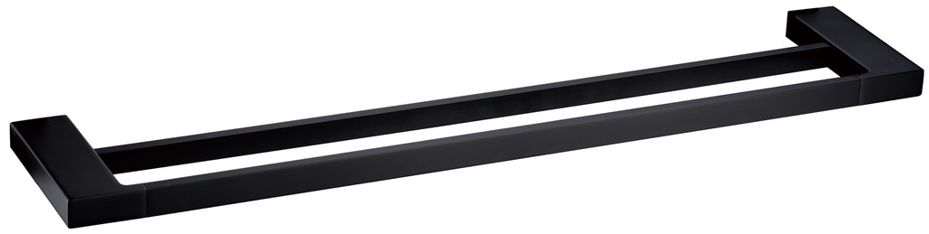 [43585] Eden Double Towel Rail 600 mm(Matt Black)