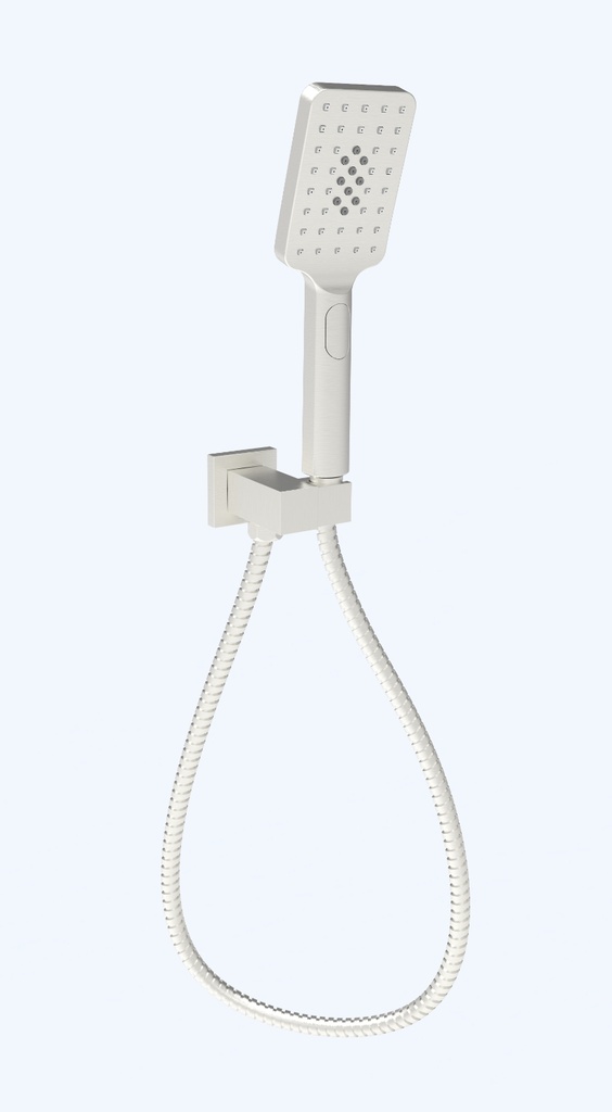 [44393] Eden Handshower On Wall Outlet Bracket Brushed Nickel