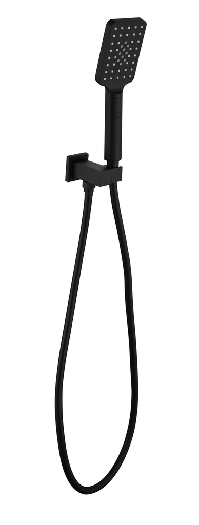 [44072] Eden Handshower On Wall Outlet Bracket(Matt Black)