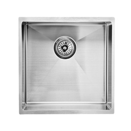 [44549] Eden Single Bowl Above/Undermount Sink (R10 Corner),230mm Depth 304 Stainless Steel