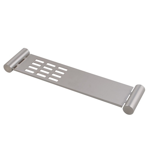 [40692] Esperia Brushed Nickel Towel Shelf