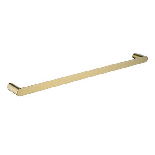 [40662] Esperia Brushed Yellow Gold Single Towel Rail 600mm