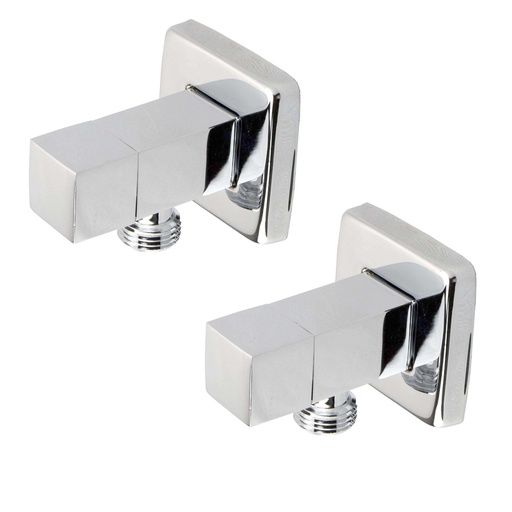 [40604] Esperia Chrome G 3/4" Washing Machine Taps SET