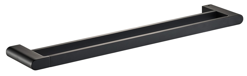 [43520] Flores Double Towel Rail 600 mm(Matt Black)