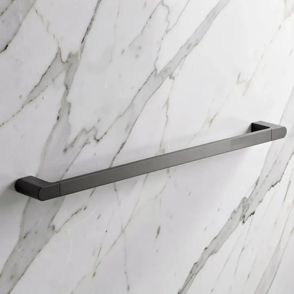 [43509] Flores Single Towel Rail 600 mm(Gunmetal)