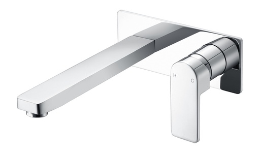 [43350] Flores Wall Basin Mixer(Chrome)
