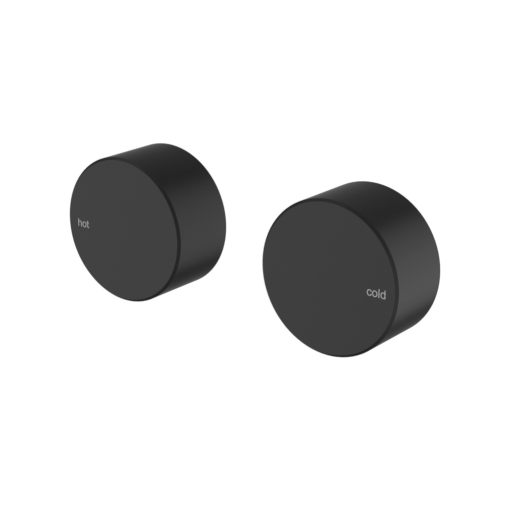 Hali 1/4 Turn C/D Wall Top Assembly Matt Black