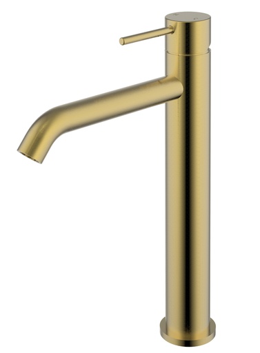 [43249] Hali Brushed Gold High Basin Mixer Lead Free
