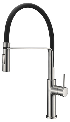 [43241] Hali Brushed Nickel Multifunction Sink Mixer Lead Free