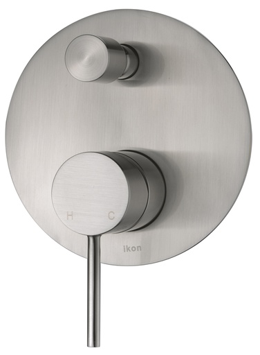[43211] Hali Wall Mixer with Diverter(Brushed Nickel)