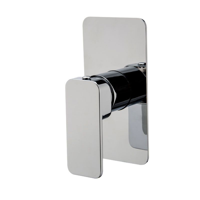 [41118] Ivano Solid Brass Chrome Shower/Bath Wall Mixer
