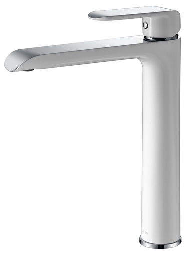 [43298] Kara High Rise Basin Mixer(Chrome & White)
