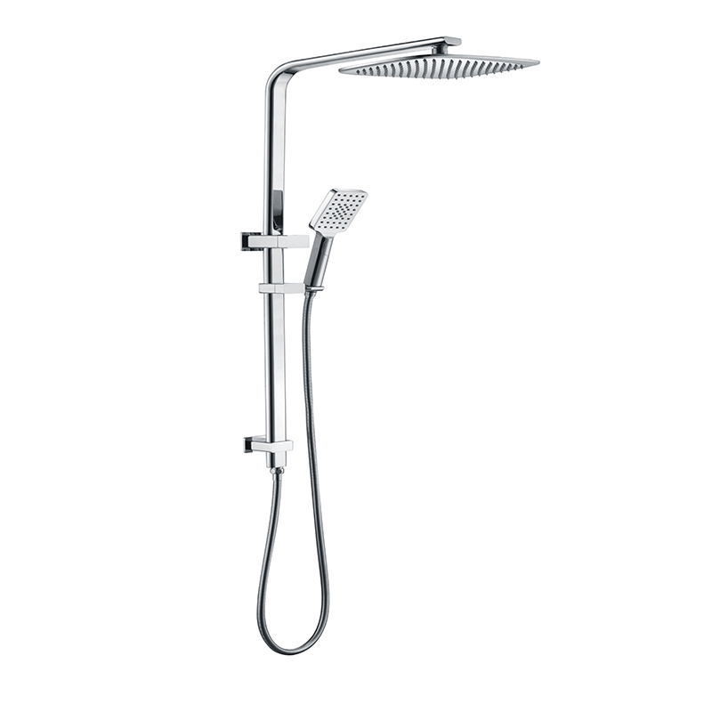 [55076] Kasten Chrome Sliding Rail With 3 Spray Function Hand Shower