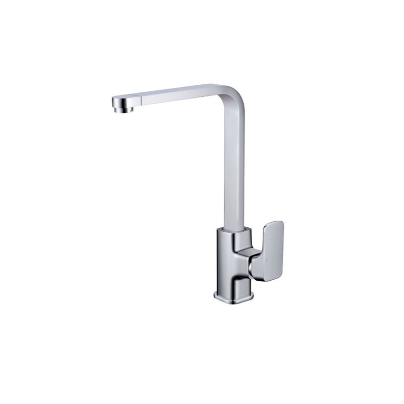 [55270] Kompakt Eckig Chrome Sink Mixer
