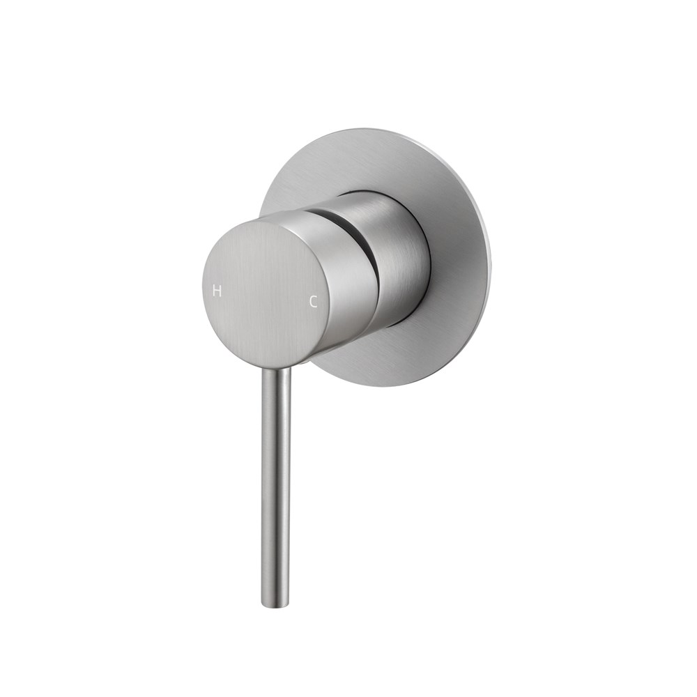 [41502] LUCID PIN  Brushed Nickel Wall Mixer