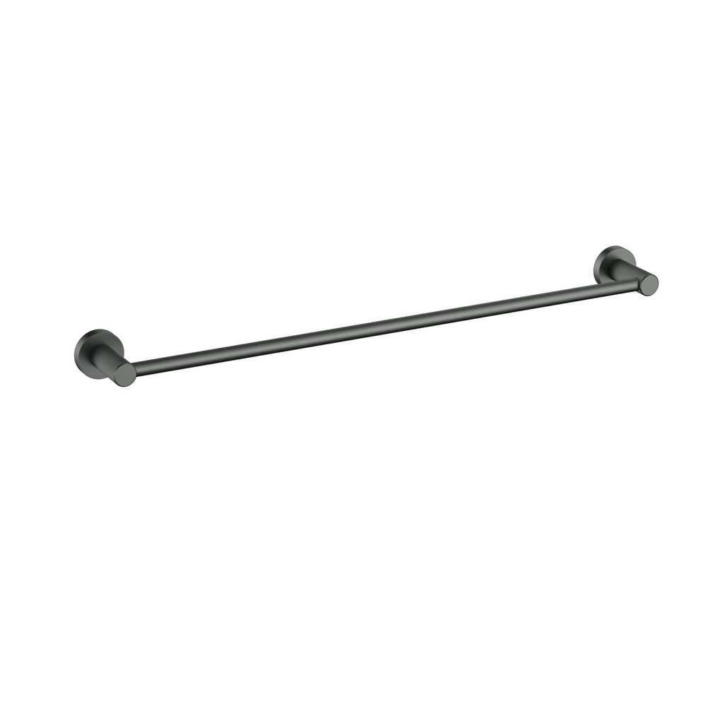 [44708] Linie Single Towel Rail 600mm Gun Metal