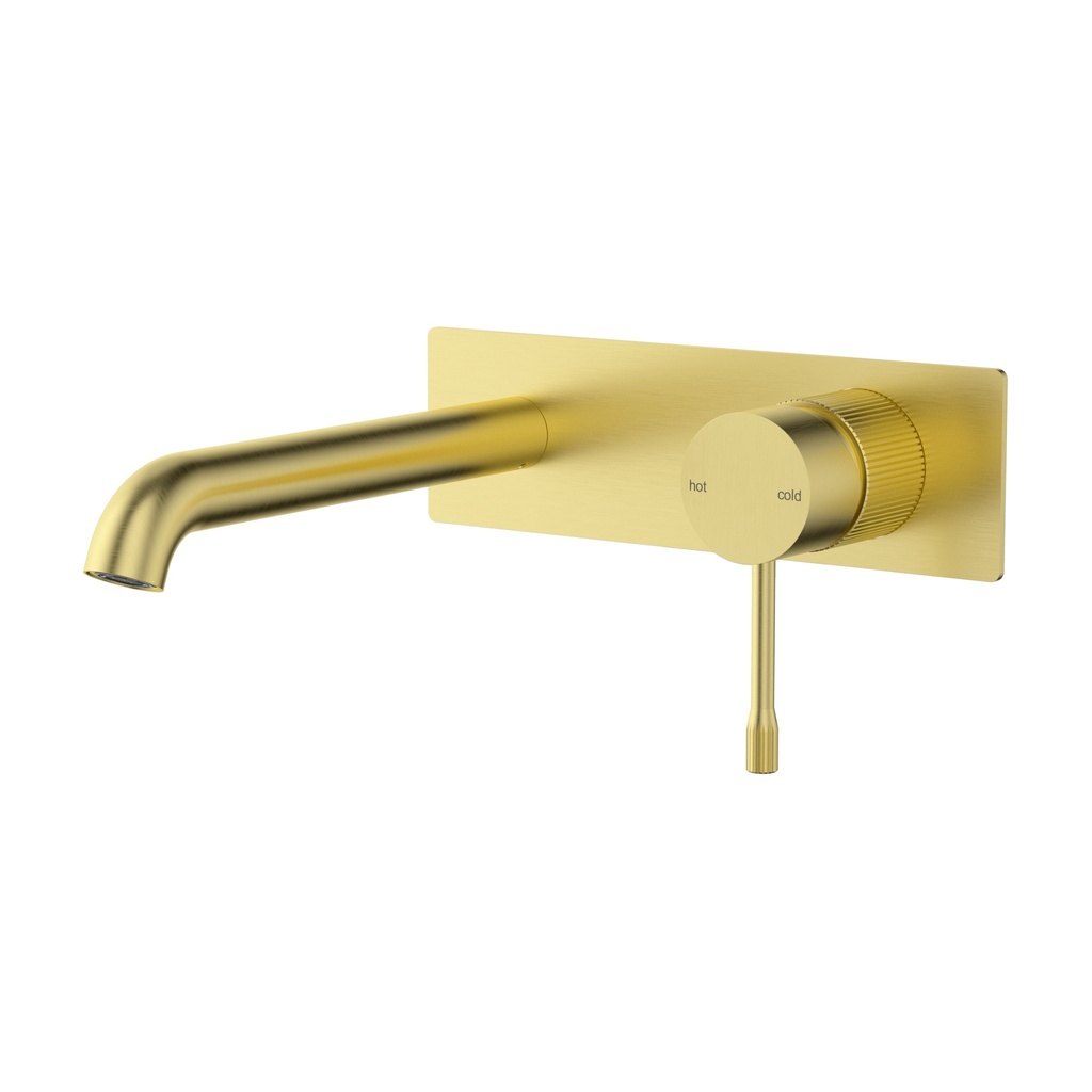 [44645] Linie Wall Basin Mixer Trim Kit Brushed Gold