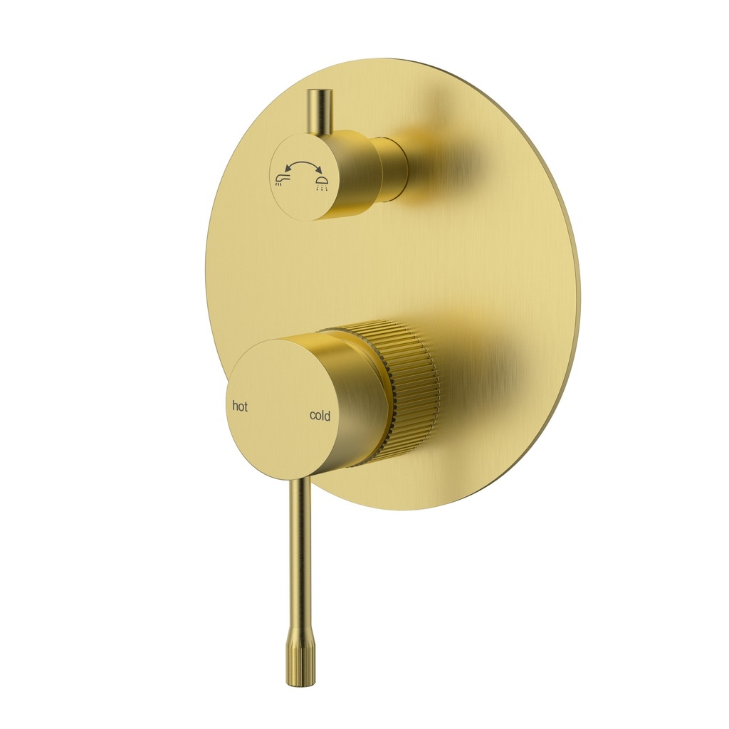 [44659] Linie Wall Diverter Mixer Trim Kit Brushed Gold