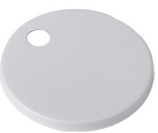 [56256] Matte White Hinge Cover In Pair