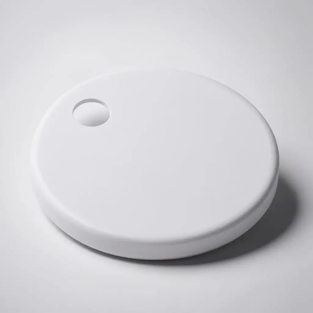 [56256] Matte White Hinge Cover In Pair
