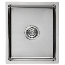 [44605] New Cora Single Bowl Above/Undermout Sink 340mm,93 Degree