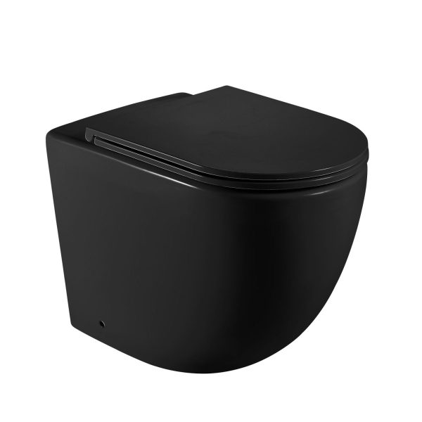 [50332] Norton99  Matt Black Floor Pan With Slim Uf Seat Cover