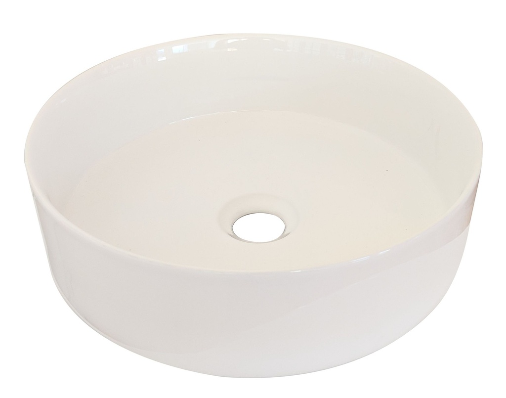 [43153] Otus Countertop Artbasin 335 x 335 x 120 mm(Ceramic Gloss White)