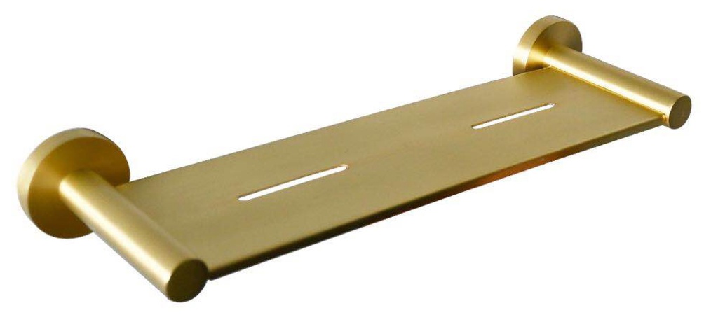 [43680] Otus Round Metal Shelf(Brushed Gold)