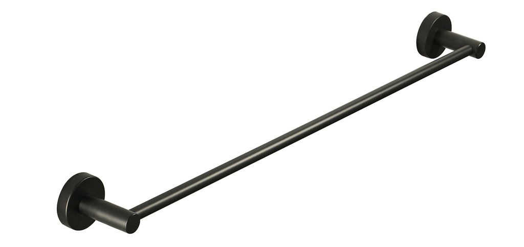 [43654] Otus Round Single Towel Rail 600mm(Gunmetal)
