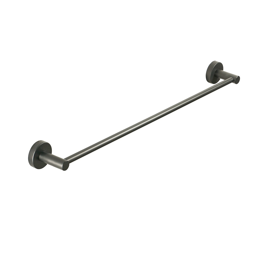 [43659] Otus Round Single Towel Rail 750mm(Gunmetal)