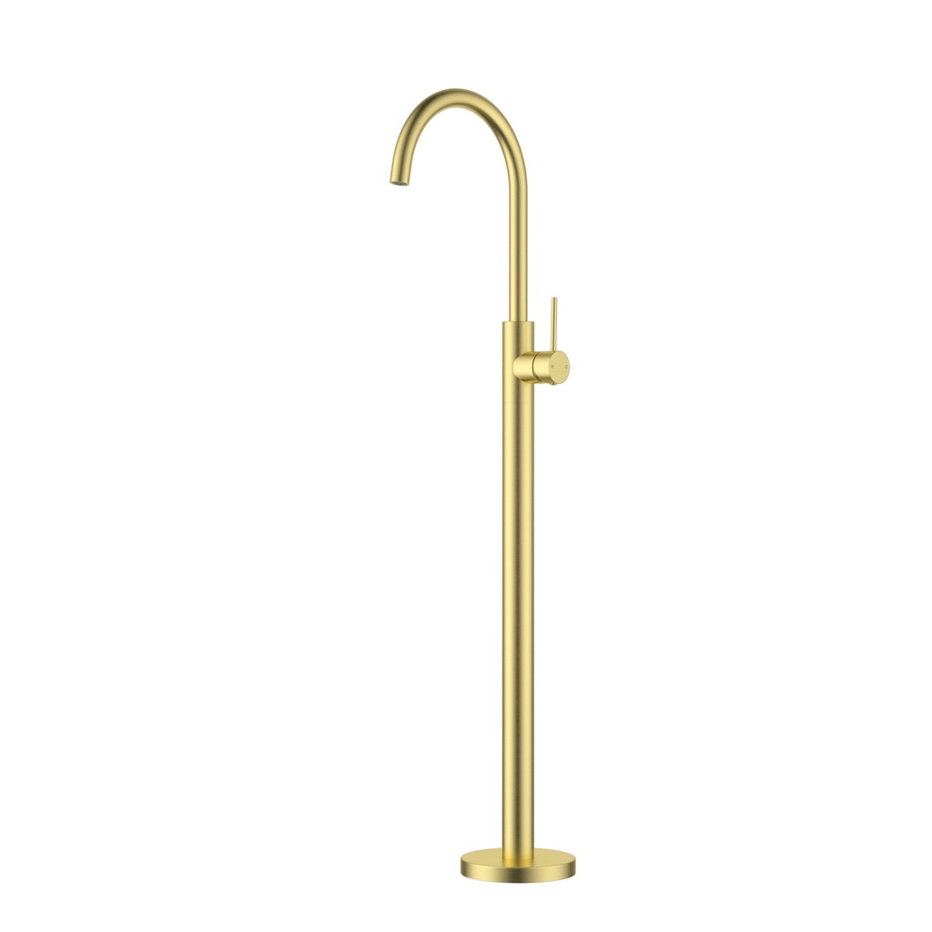 [44964] Otus Slimline  FreeStanding Bath Mixer Brushed Gold