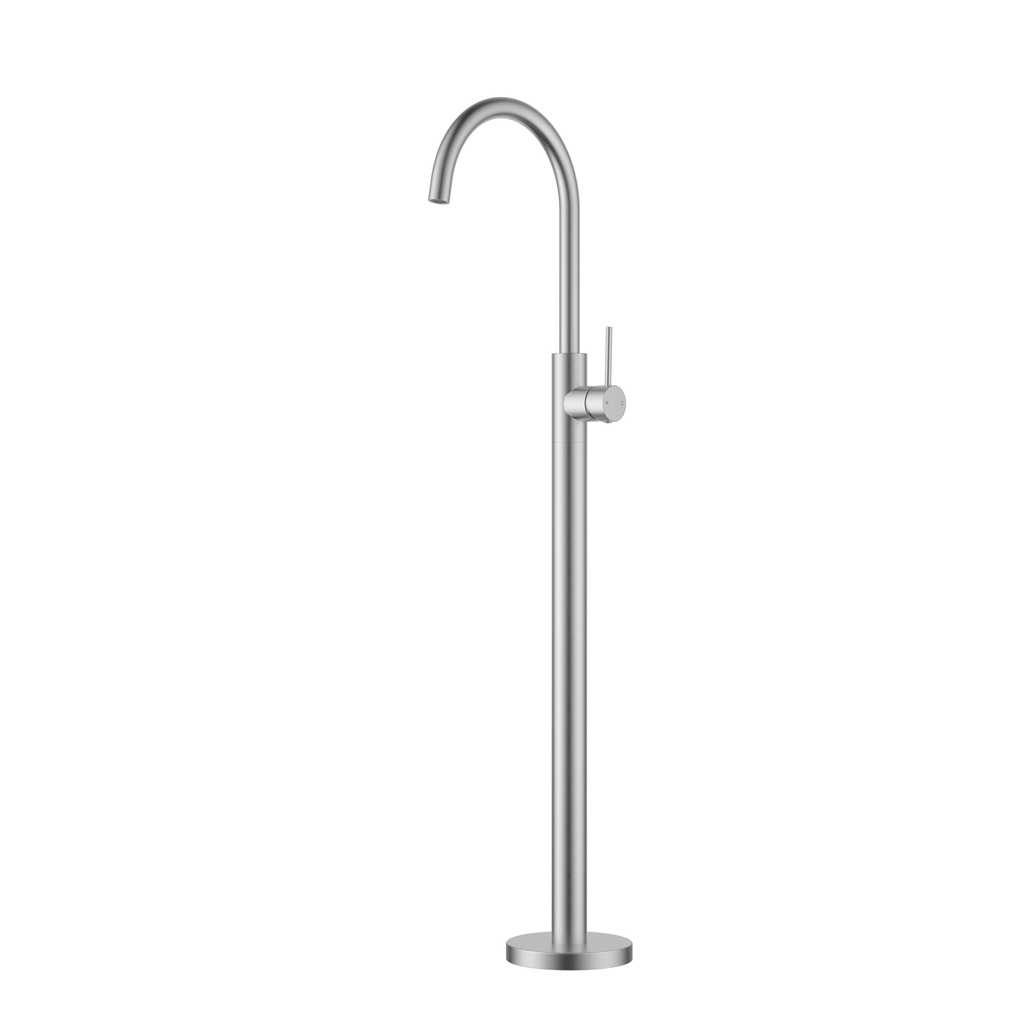 [44965] Otus Slimline  FreeStanding Bath Mixer Brushed Nickel