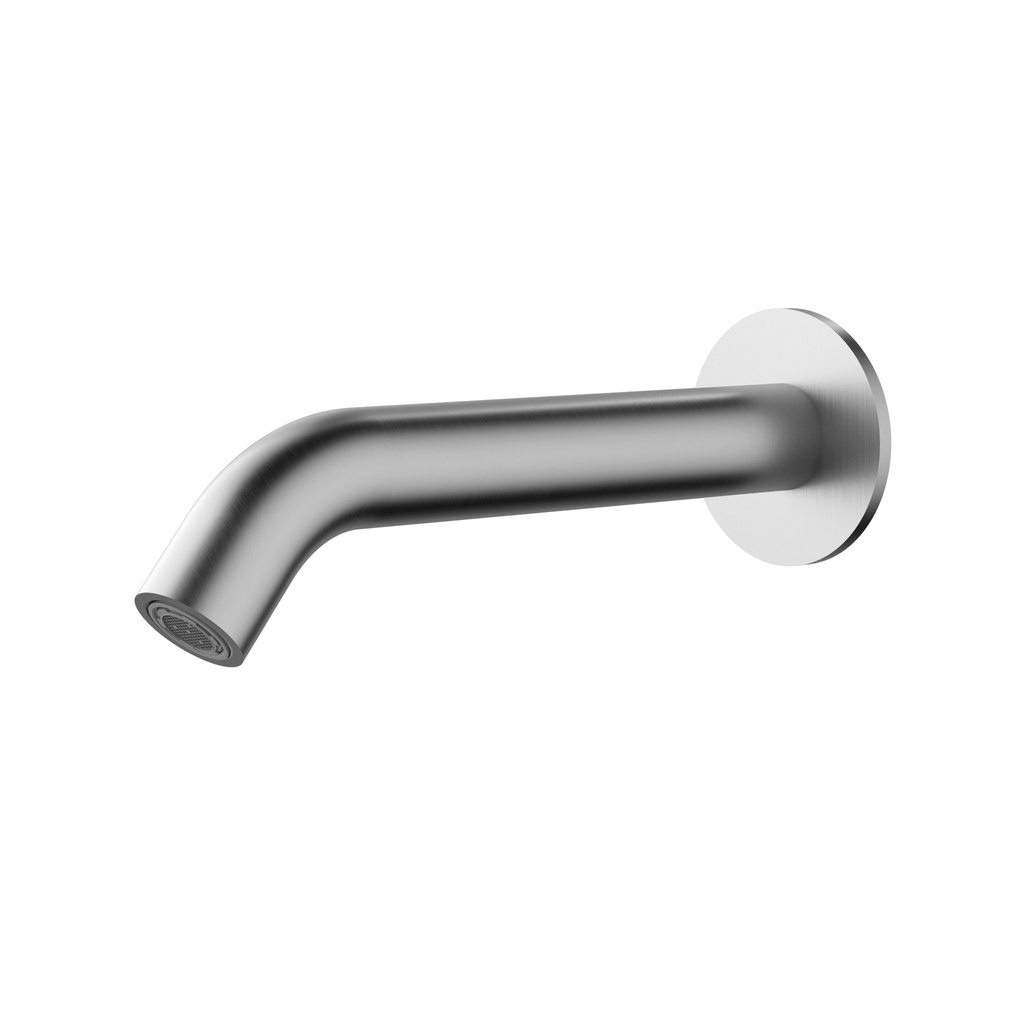[44854] Otus Slimline Bath Spout 220mm Brushed Stainless Steel