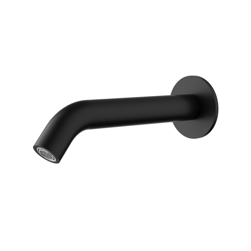 [44856] Otus Slimline Bath Spout 220mm Matt Black