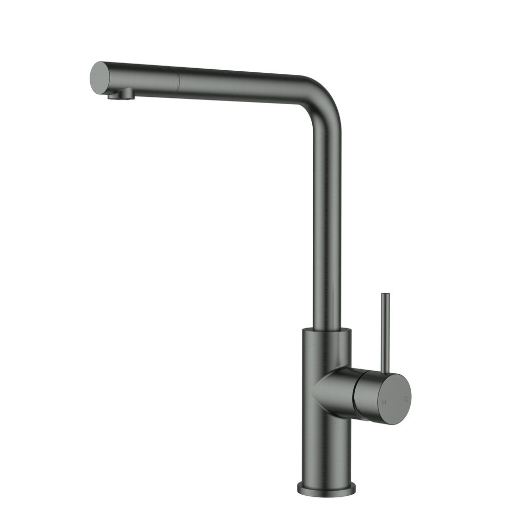 [44917] Otus Slimline SS Pull-Out Sink Mixer Gun Metal