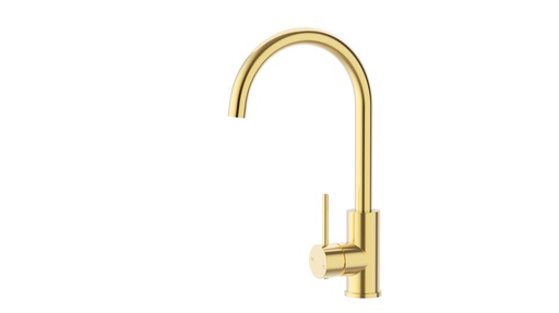[44319] Otus Slimline SS Sink Mixer in Brushed Gold