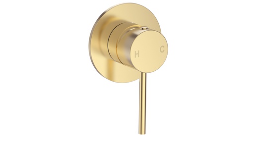 [44345] Otus Slimline SS Wall Mixer Trim Kits in Brushed Gold