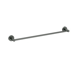 [44501] Otus Slimline Single Towel Rail 600mm Gun Metal