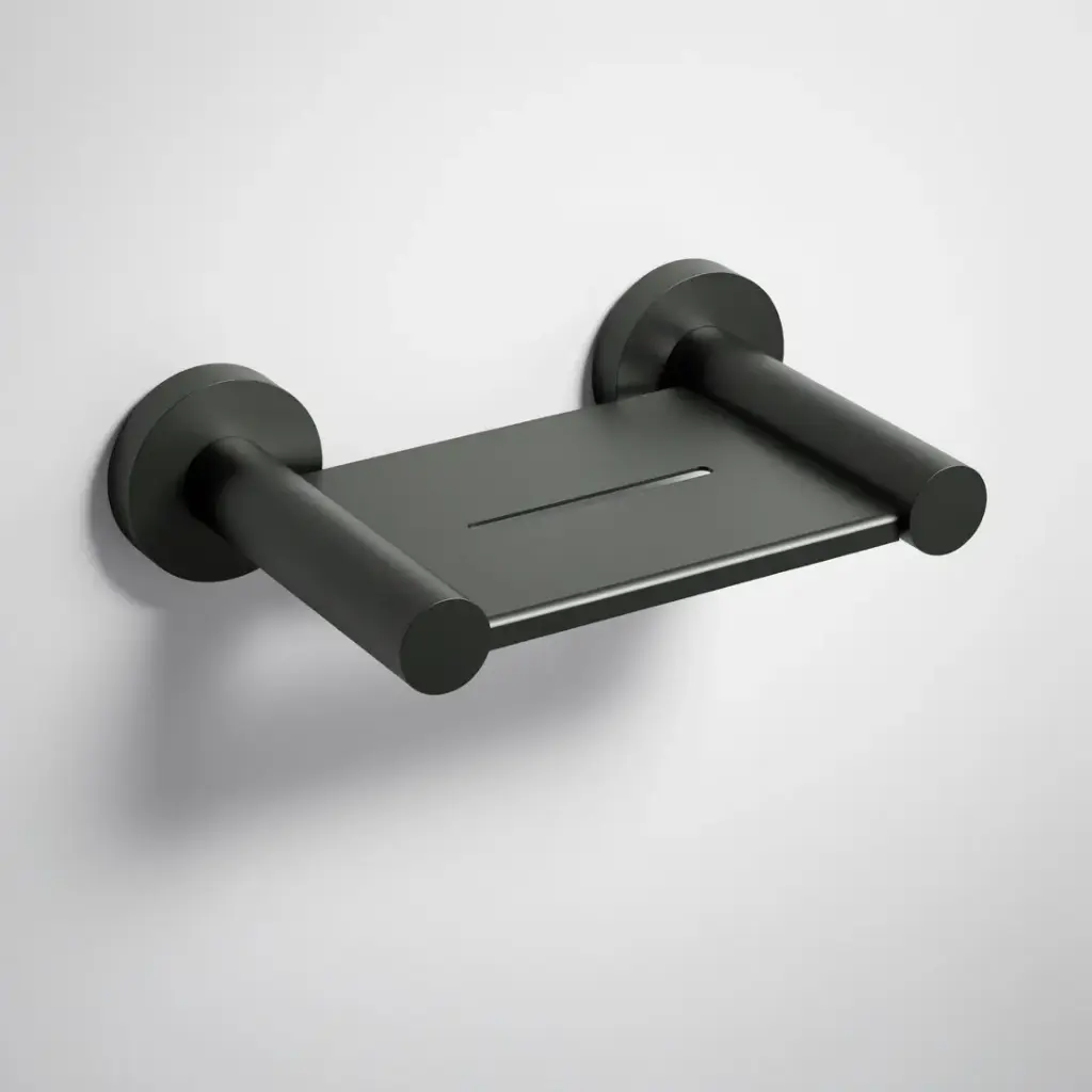 [44526] Otus Slimline Soap Holder Gun Metal