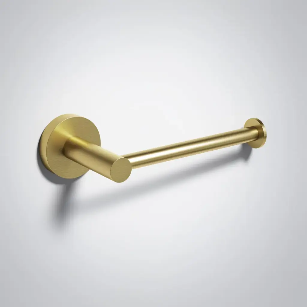 [44530] Otus Slimline Toilet Paper Holder Brushed Gold