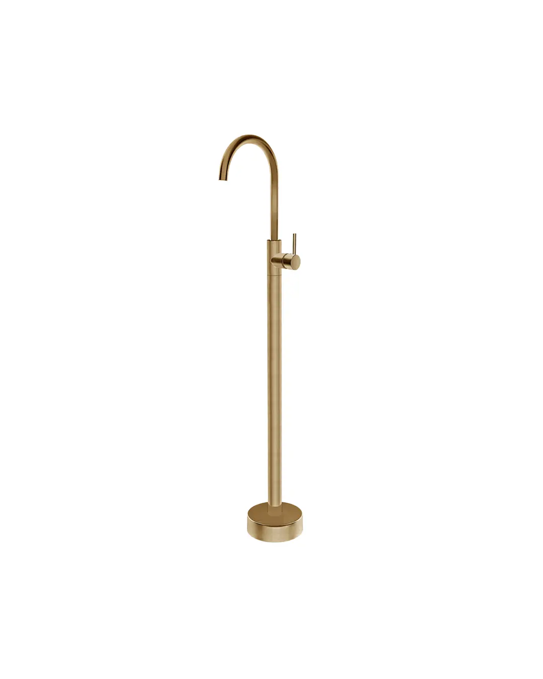 [40791] Pentro Brushed Yellow Gold Free Standing Spout & Mixer