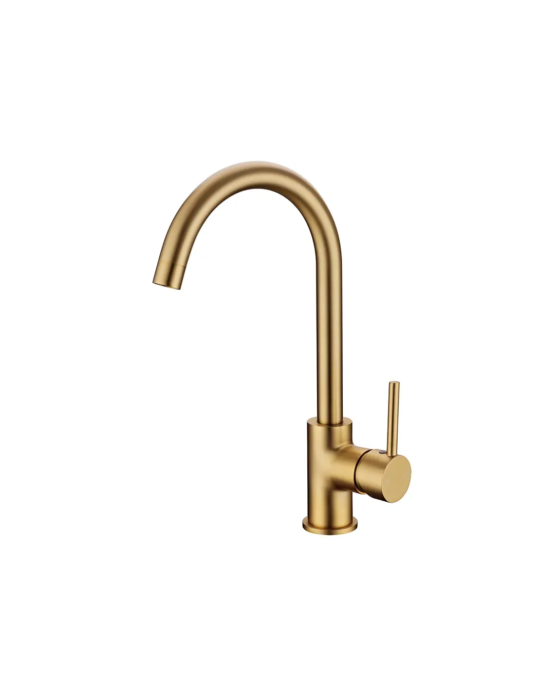 [40781] Pentro Brushed Yellow Gold Kitchen Mixer