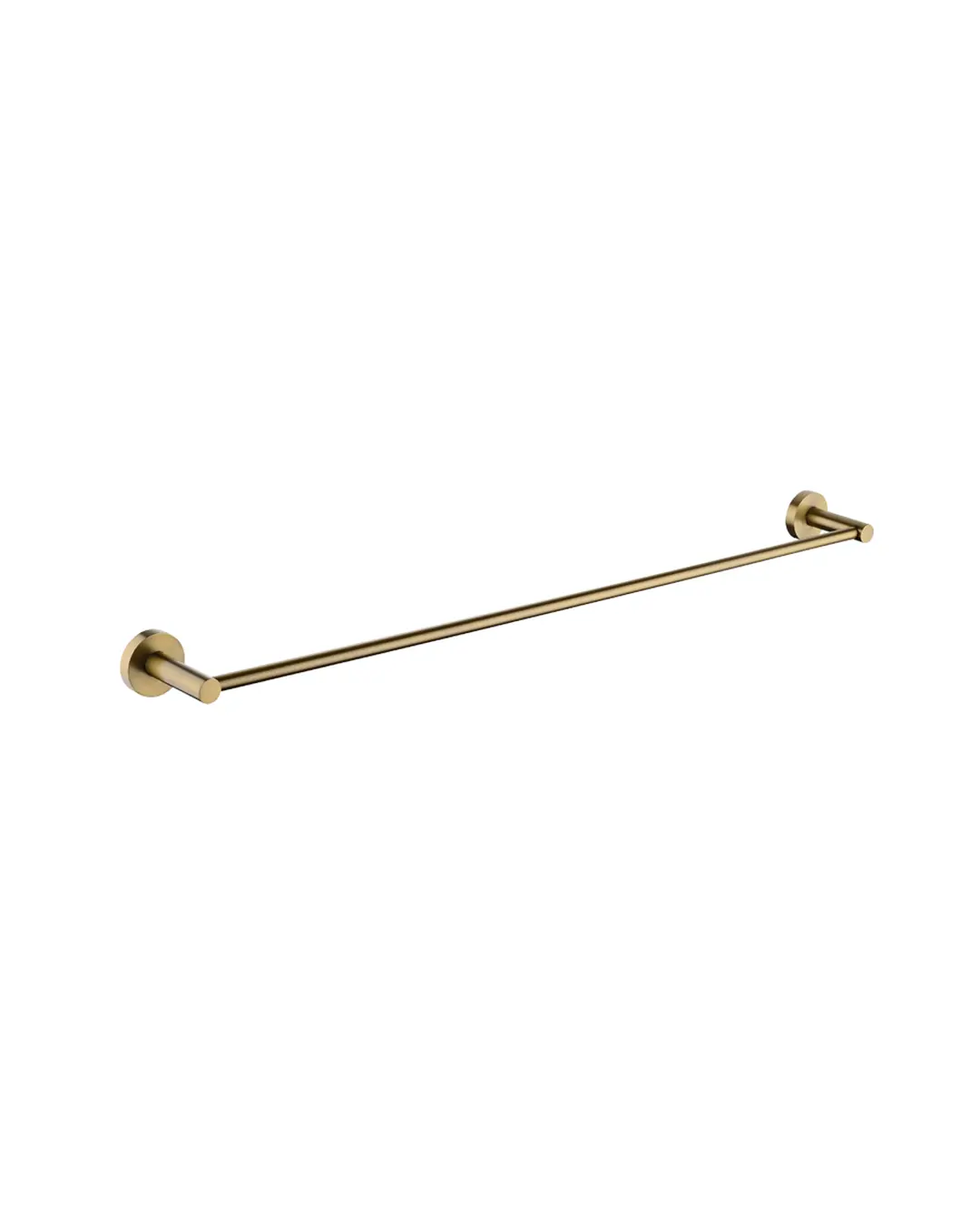 Pentro Brushed Yellow Gold Single Towel Rail 790mm(Cuttable)