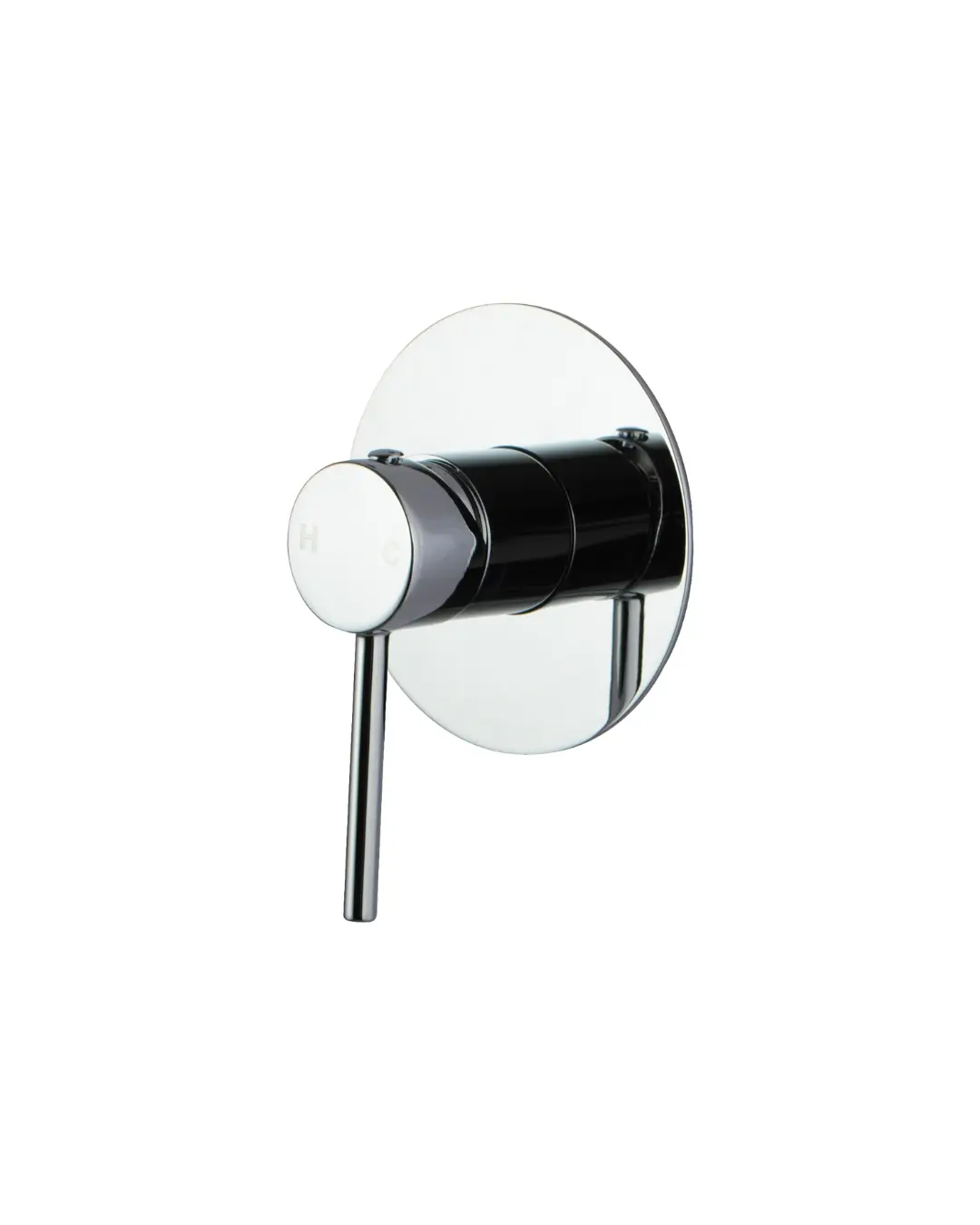 Pentro Chrome Round Shower Mixer Tap