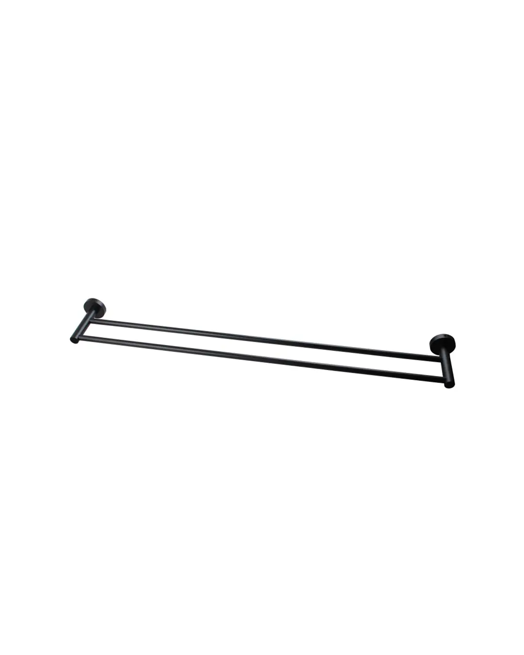 [40772] Pentro Matte Black Double Towel Rail 790mm(Cuttable)