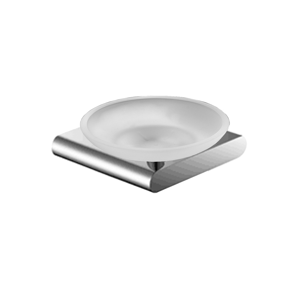 [41062] Persano Chrome Zinc Alloy Soap Dish