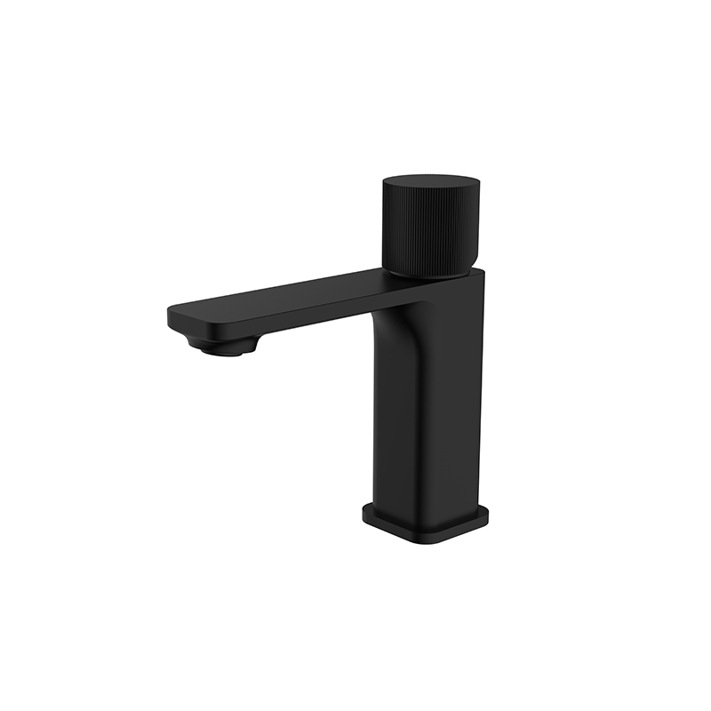 Qi Kasten Basin Mixer Matte Black